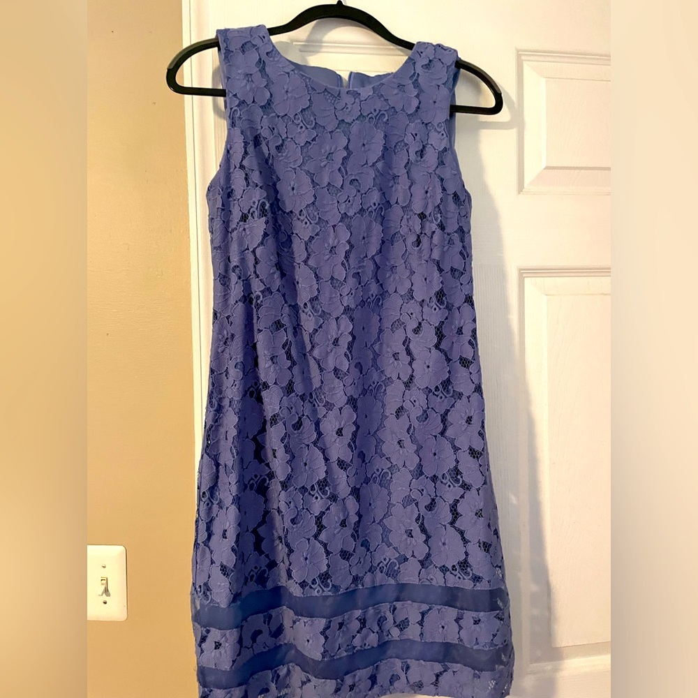 AB Studio dress. Size 8. Periwinkle.